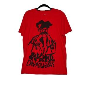 The Weeknd XO After Hours Do You See Concert Album Red T-Shirt size Large